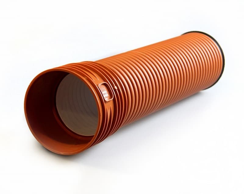 Труба гофрированная двухслойная с муфтой Polytron ProKan SN8 d400 (ID)