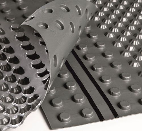 Мембрана Тефонд HP (HDPE) с замком 2,07х25м