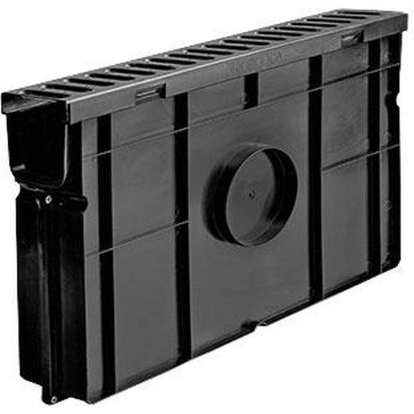 Пескоуловитель пластиковый Light с решеткой пластиковой DN100, кл. A15